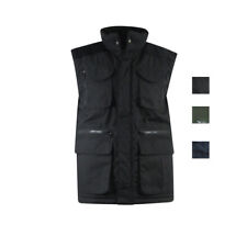 Highmount Mens Sleeveless Bodywarmer Full Zip Cord Padded Gilet Jacket S-5XL