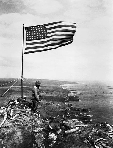 Mount suribachi stars stripes - mount,