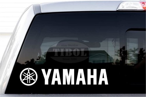 Yamaha with logo decals - with,