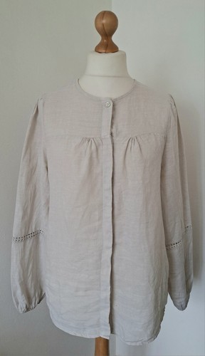 Spighe lino linen smock - spighe,