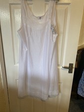 Ladies Full Underslips X 2 In White Size 30 By Marlon