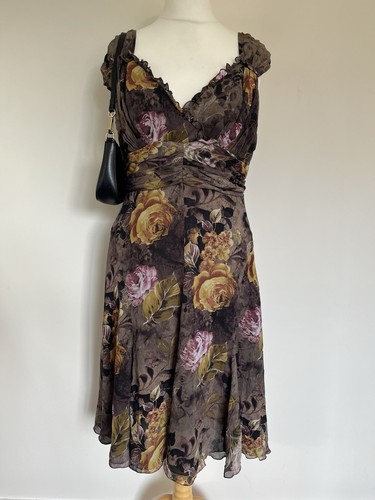 Jesire vintage silk - silk, floral