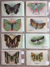 45/50 British American Tobacco BAT Silks Butterflies & Moths Spanish Language