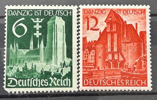 1939 german stamps set - 1939,