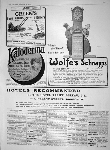 Old 1910 advertisement wolfe - advertisement,