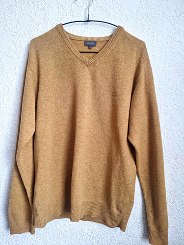 Wolsey men mustard neck - men's, v-neck