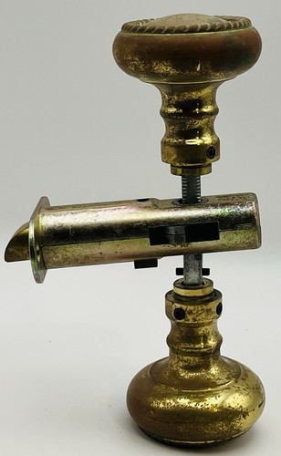 Vintage brass door knobs - vintage,