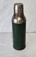 ANTIQUE EXTREMELY RARE, Boots Engraved ICY HOT BOTTLE "The Popular Vacuum Flask"