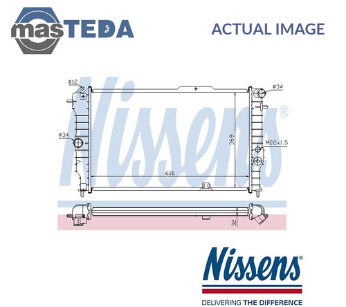 630631 engine cooling radiator - cooling,