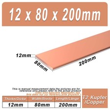 99.9% Copper Cu Metal Flat Bar