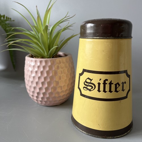 Vintage 1960s brown yellow - vintage, &