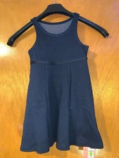 M&S School Pinafore Regular Fit Panelled Cotton Rich 3-4yr 104cm Navy BNWoT