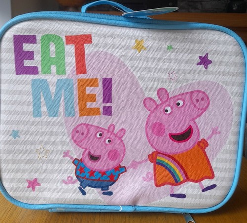 Peppa pig lunch bag blue - -,