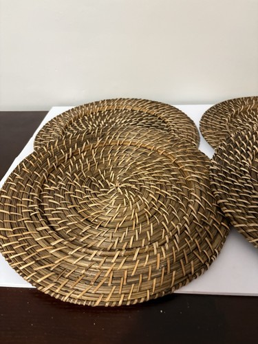 Vintage wicker rattan woven - rattan,