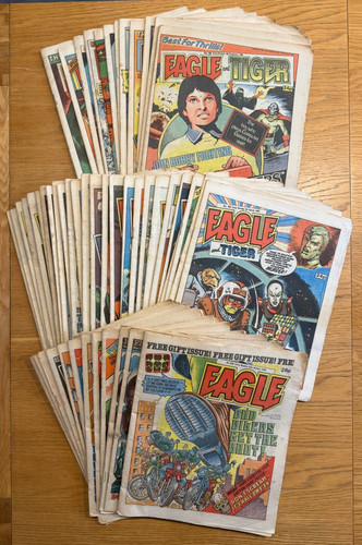 Eagle comic 1980s - 1980s, lot