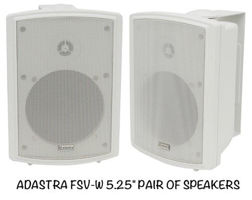 Adastra fsv pair of - fsv-w, 5.25"
