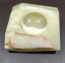 Vintage carved green - carved,