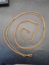 Antique Gold Plated 26" Snake