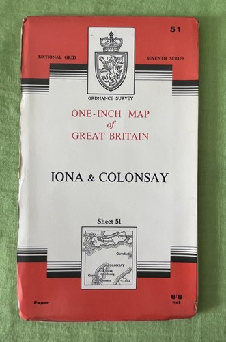 Vintage one inch - one, map