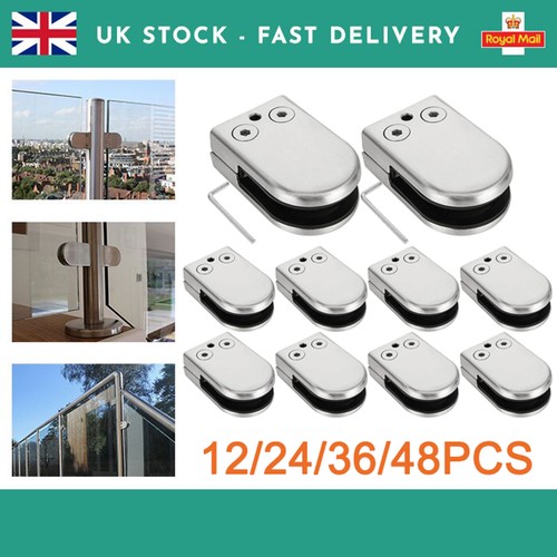 12x glass clamp stainless - clamp,