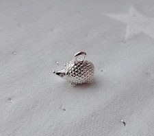 SMALL HEDGEHOG 3D CHARM 925 STERLING SILVER