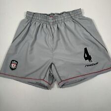 Rare Original GERRARD 4 Liverpool 2002/2003/2004 Away Football Shorts Medium