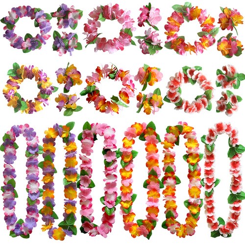 Hawaiian leis headband - hawaiian,