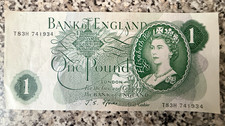 OLD ONE POUND NOTE