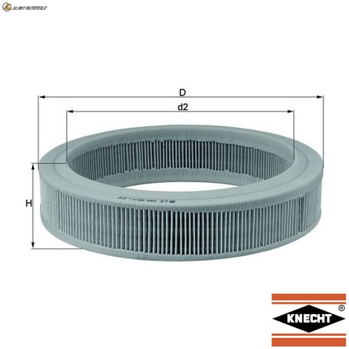 Air filter 108 for - lx,