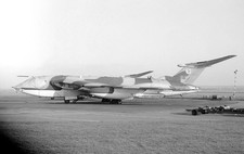 57 Sqn, Handley Page Victor K.2, XH675 at RAF Marham, c1980 - Original B&W neg