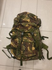 British Army Plce Dpm Bergen Short Back VGC.