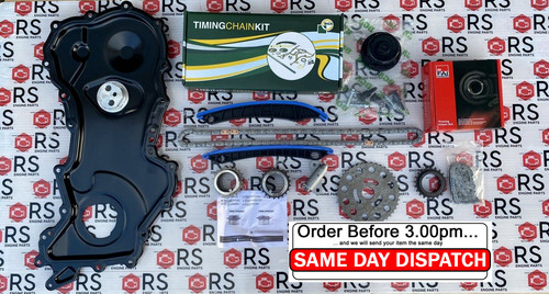 Timing chain kit cover - cover, fits