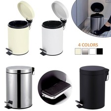 3 LITRE SMALL S/S PEDAL BIN