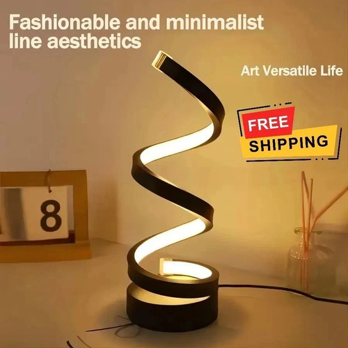 Usb led novelty spiral shape - usb,