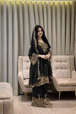 Pakistani Black-Gold Luxury