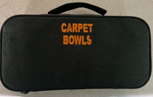 Carpet bowls set with - carpet,