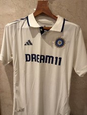 Rare Adidas India Test Cricket Shirt | Official Team Jersey | Men’s Cricket Kit