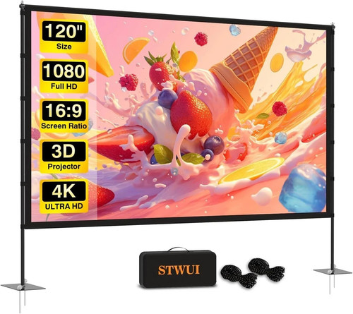 Outdoor projector screen with - outdoor,