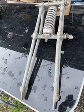 Vintage Pre War Heavyweight Motorcycle Girder Forks See All Photos A Rare Set 