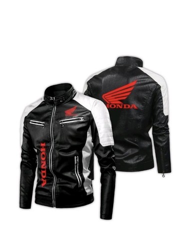 Custom honda black leather - honda,