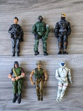 Lanard the Corps Soldiers 3.75" Figures Bundle Military, Star Force Toys