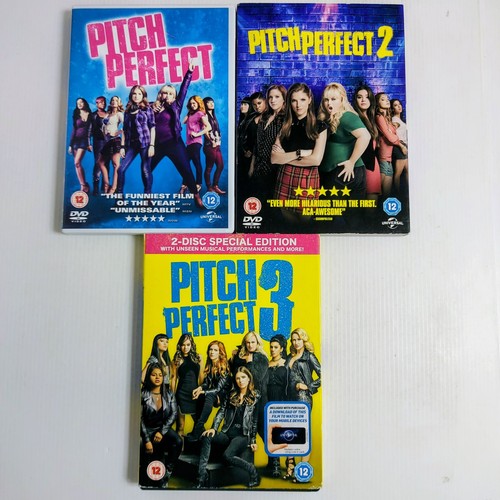 Pitch perfect trilogy dvd - dvd, lot