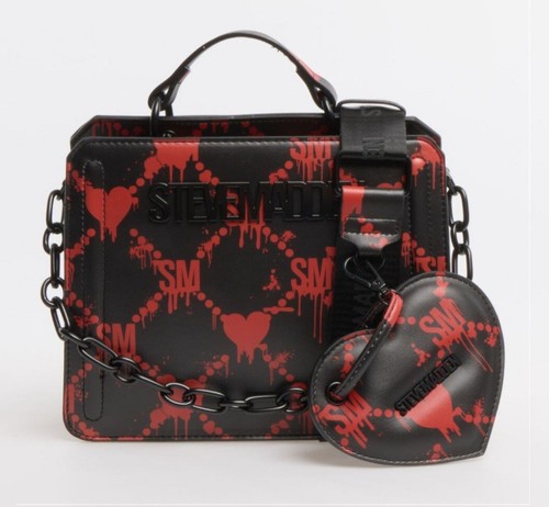 Steve madden red black - madden,
