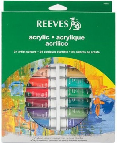Reeves artist acrylic x - artist, 24