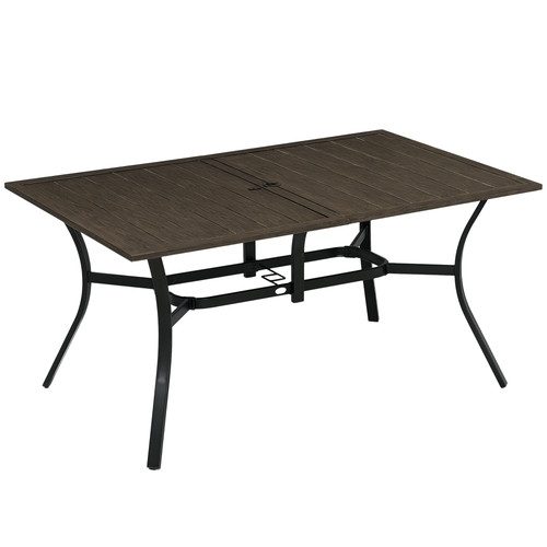 Outsunny garden table with - outsunny,