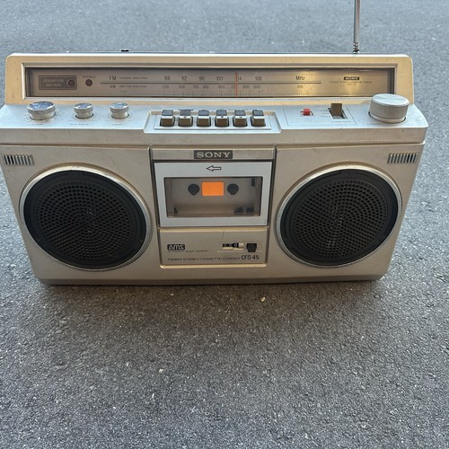 Vintage sony cfs - vintage,
