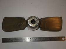 Folding two blade boat