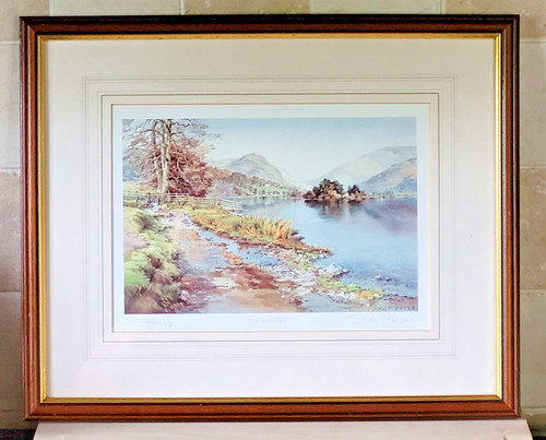 Judy boyes signed framed print - boyes,