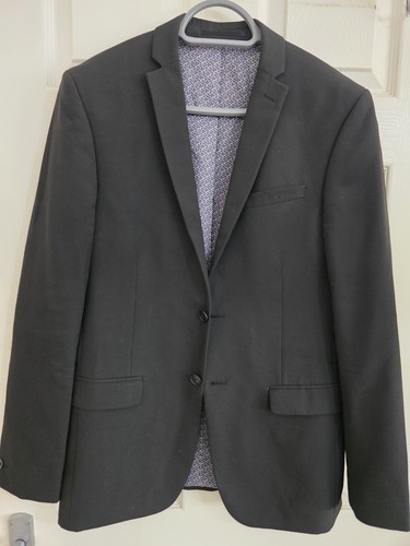 Piece black suit 36r - 36r, blazer