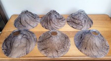 Set 6 Mottled Smoked Blue &